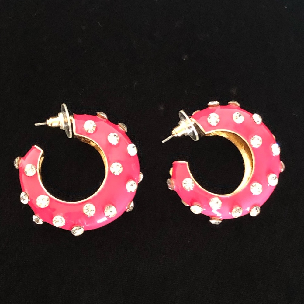 BNWT fashion hoop earrings